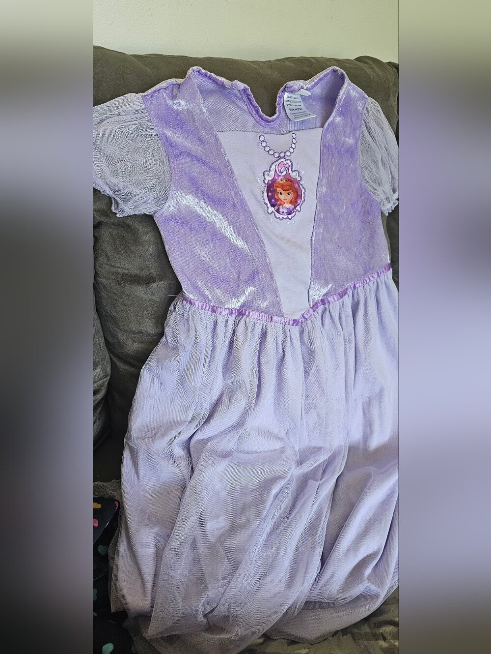Disney Lavender Princess Sofia Costume Dress